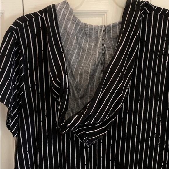 Disney Black and White Striped T-Shirt - Picture 6 of 8